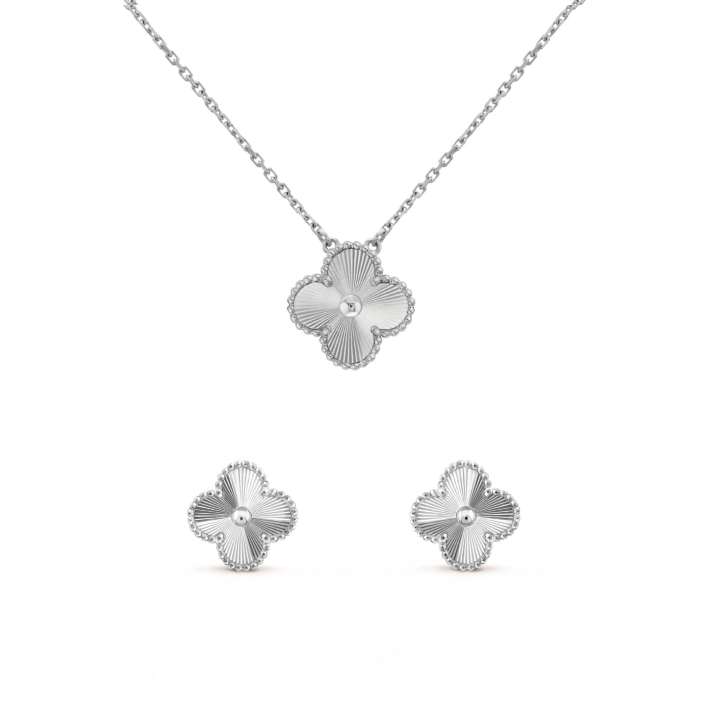 Camilla Set - Silver Guilloché