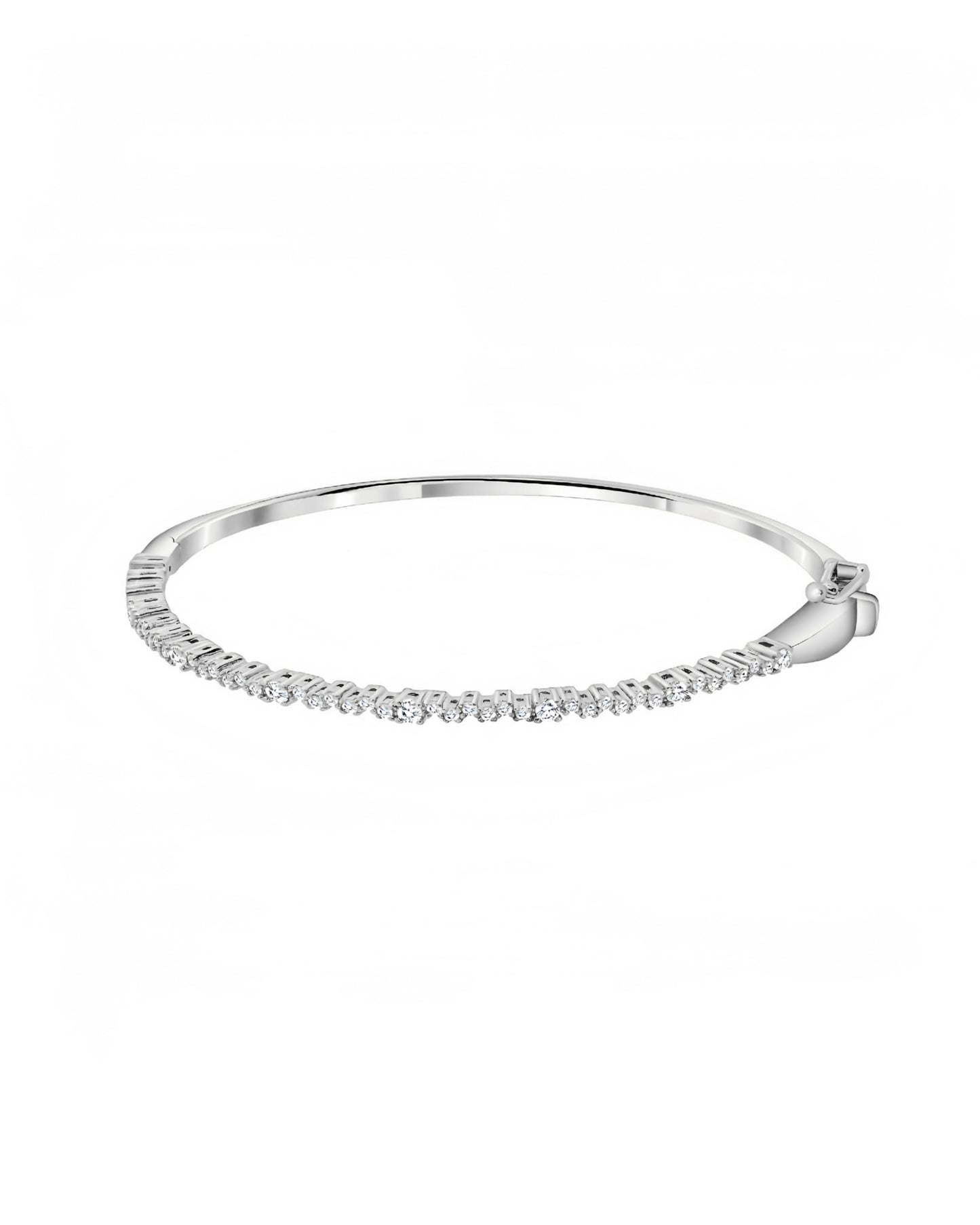 Emilia Bangle - Silver