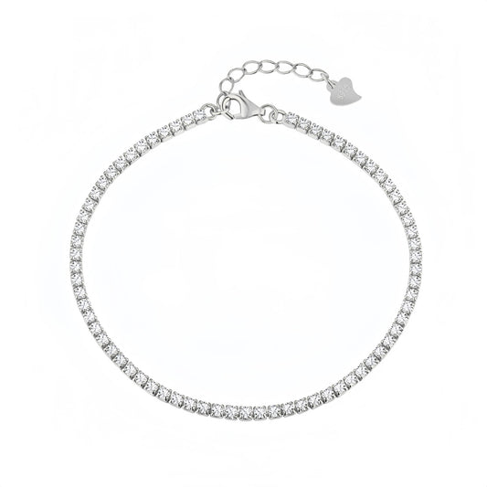 Este Tennis Bracelet — Silver